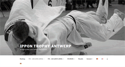Desktop Screenshot of ippon-trophy-antwerp.be